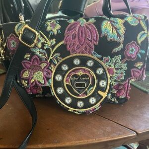 Betsey Johnson Hello Again Small Crossbody Purse